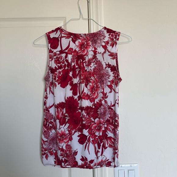 Floral faux wrap Top - Picture 2 of 2